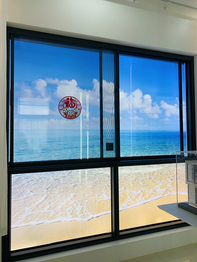 Horisontalt fullt glidevindu